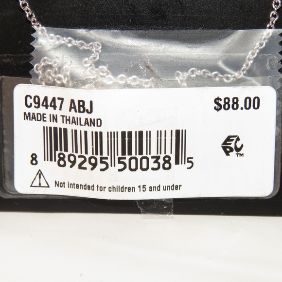 Coach Signature Crystal Cluster Necklace - Picture 2 of 3